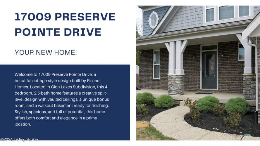 17009  Preserve Pointe Dr Louisville, KY 40245 | MLS 1671341