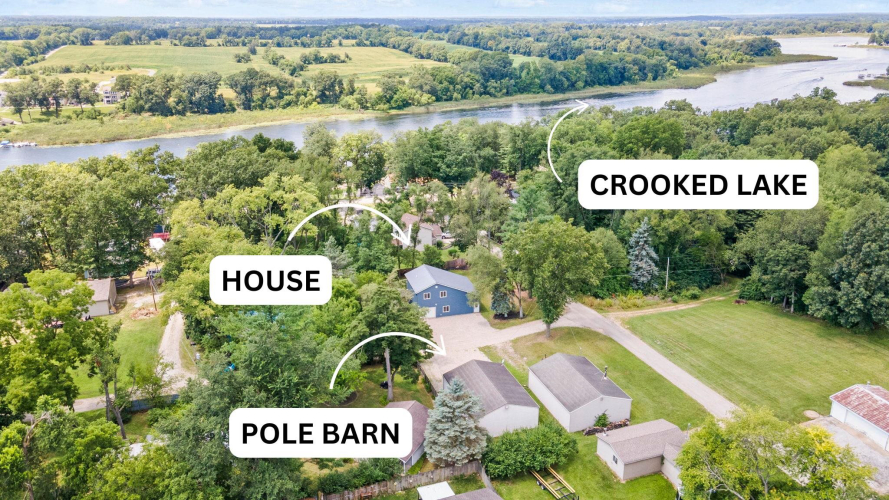 40  Lane 285A Crooked Lake  Angola, IN 46703-8132 | MLS 202428284