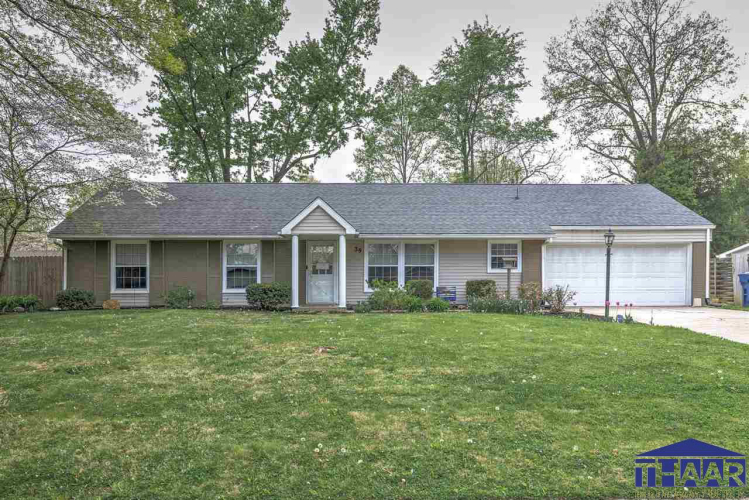 39  Lakeview Drive Terre Haute, IN 47803 | MLS 100626